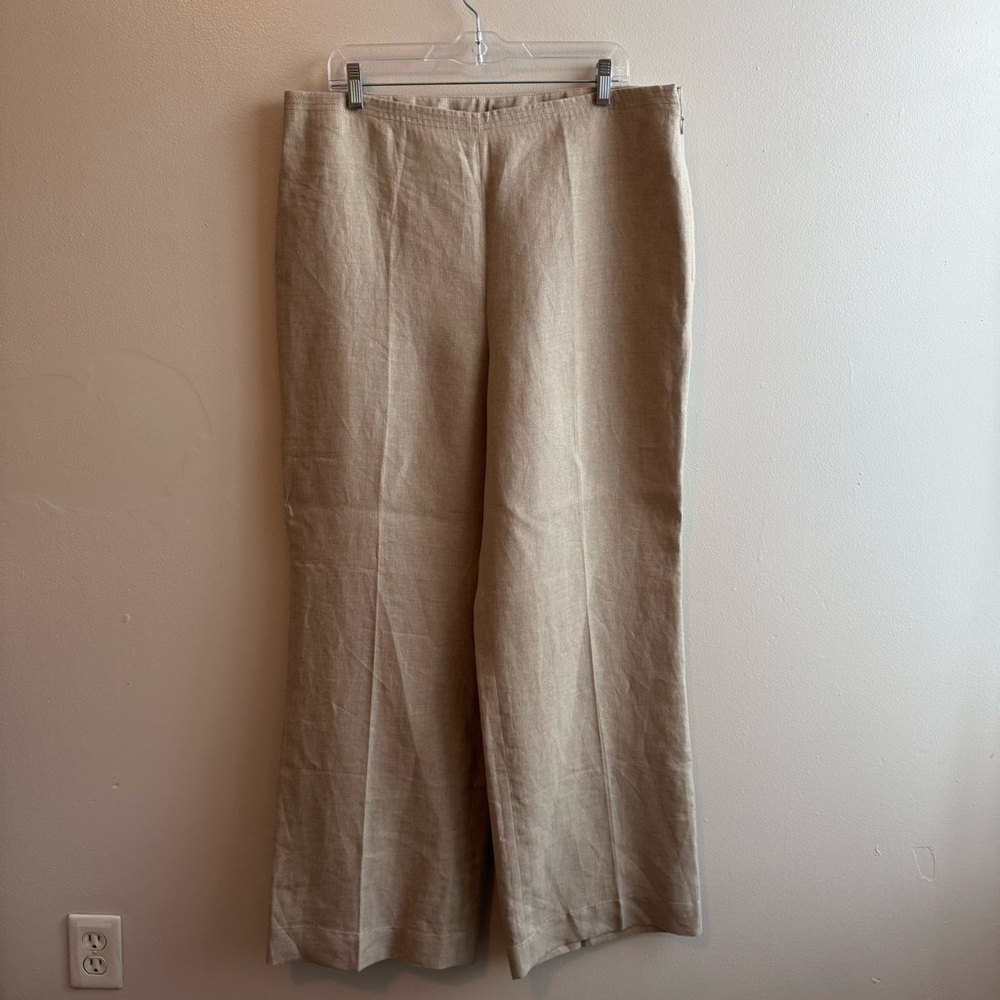 Talbots Women's 100% Linen Pants